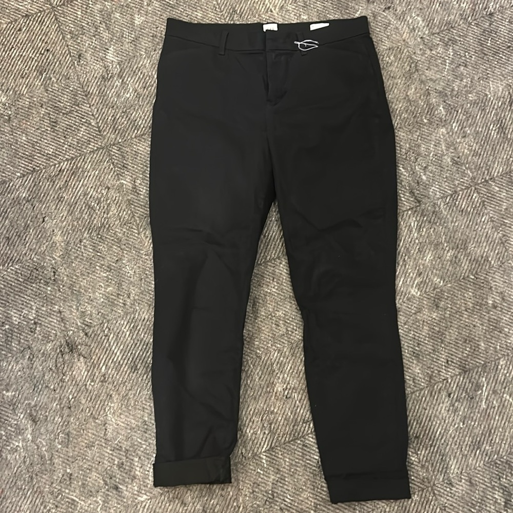 Black ankle Khaki pants